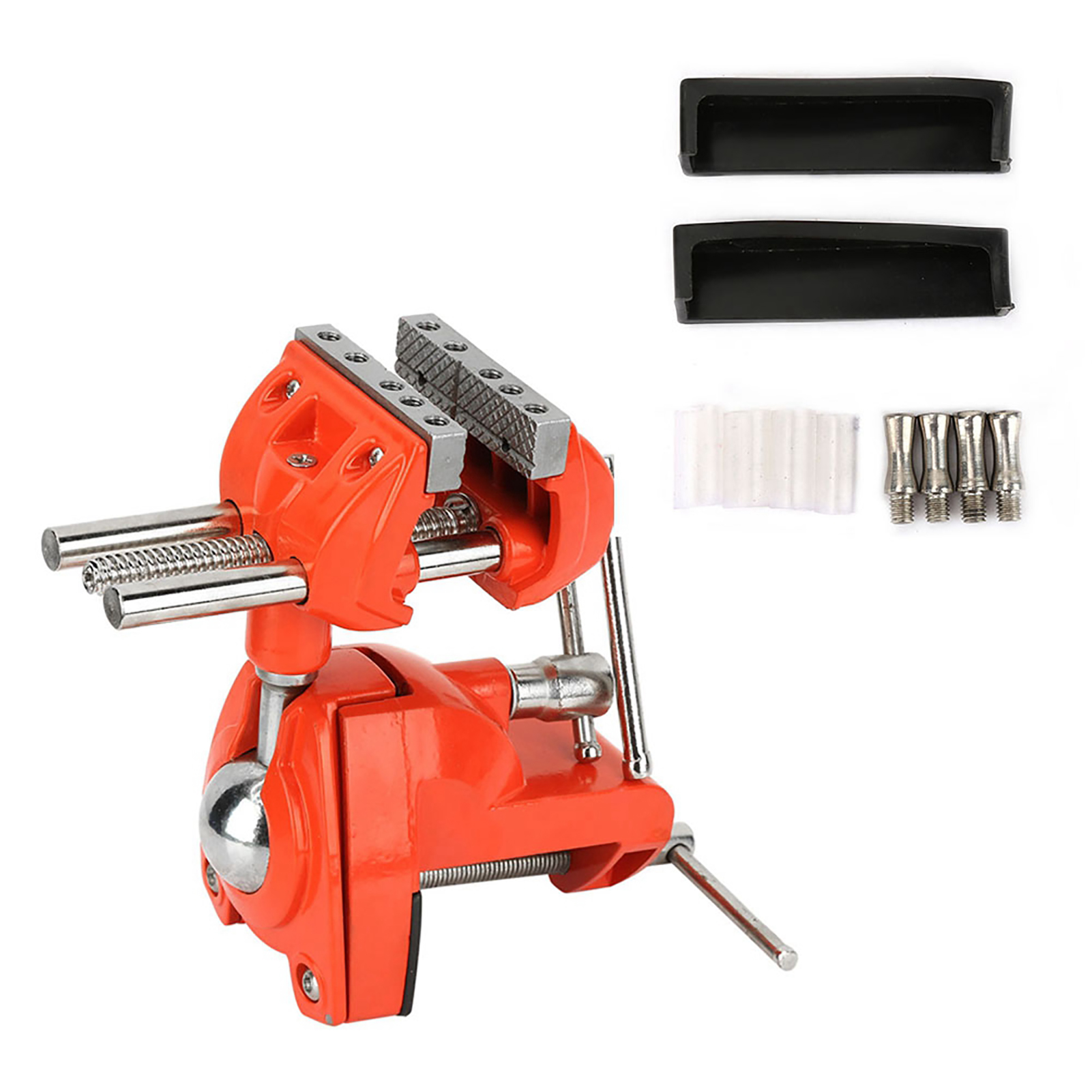 Woodworking Front Vise - Mini 360°Rotating Clamp Vise Adjustable 70mm