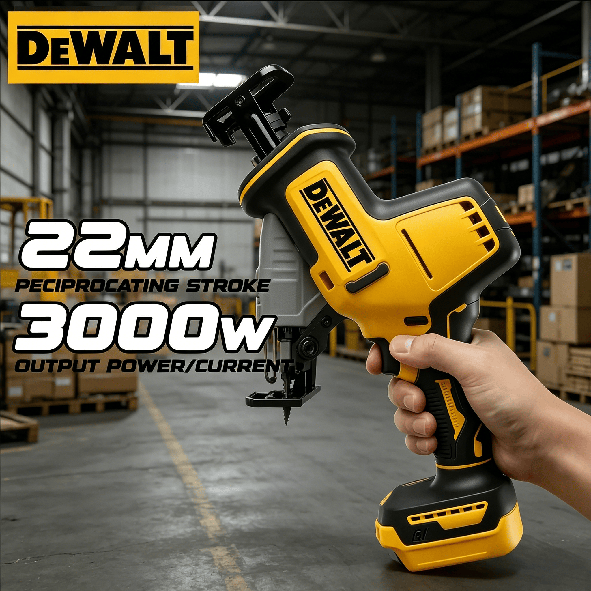 Woodworking Hand Saw - DEWALT MAX Cordless One-Handed Reciprocating Saw,