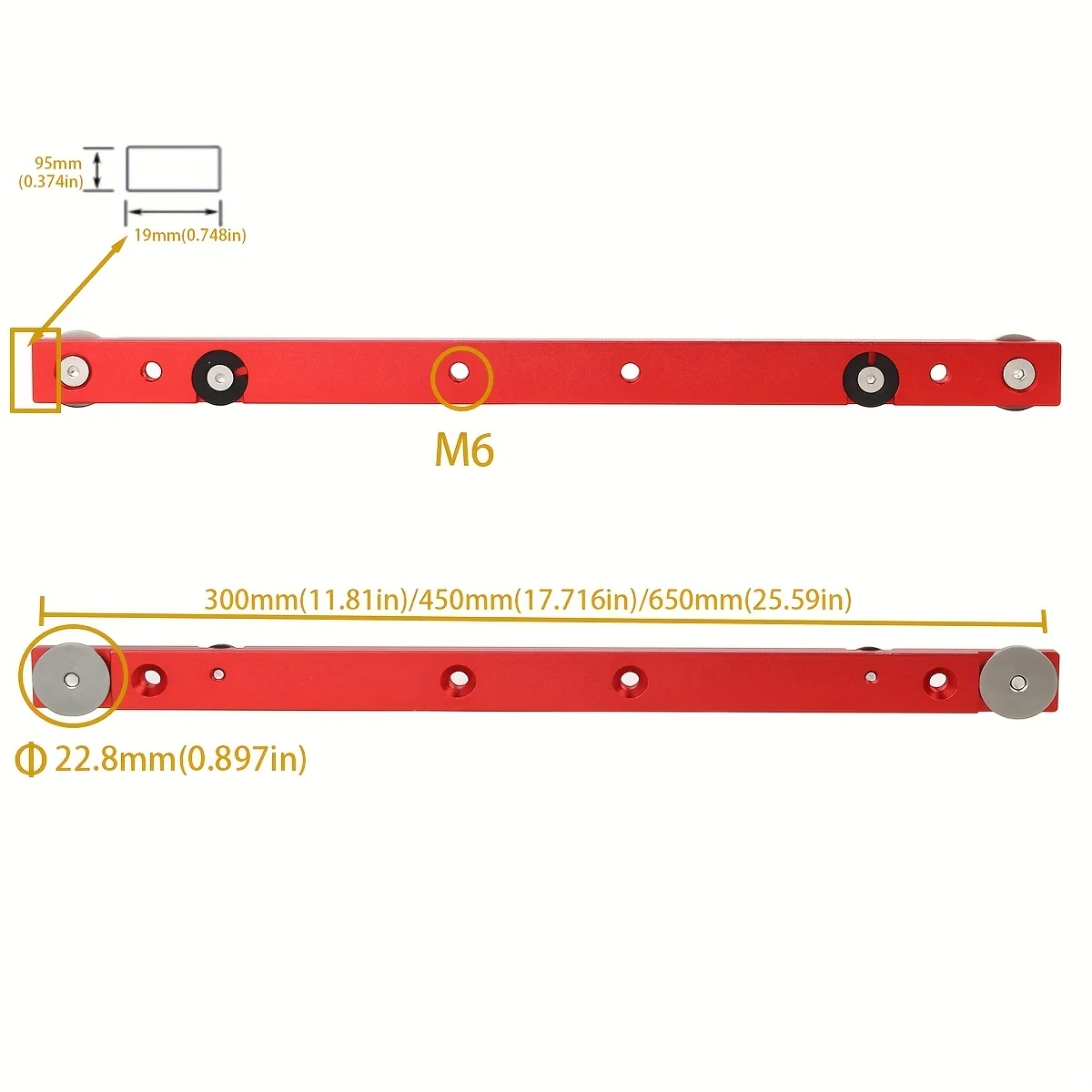 1Pc T-tracks Slot Miter Bar Sl - مراجعة Woodworking Plan وسعره