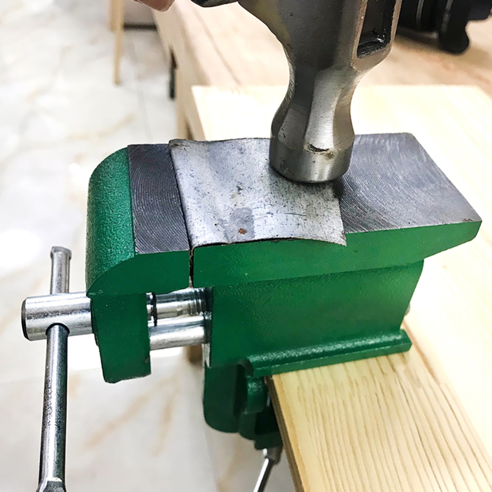 Table Bench Vise Bench Vise Je - مراجعة Woodworking Front Vise وسعره