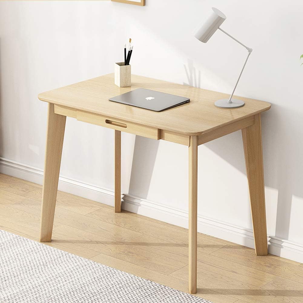 Solid Wood Writing Desk with D - مراجعة Woodworking Table وسعره