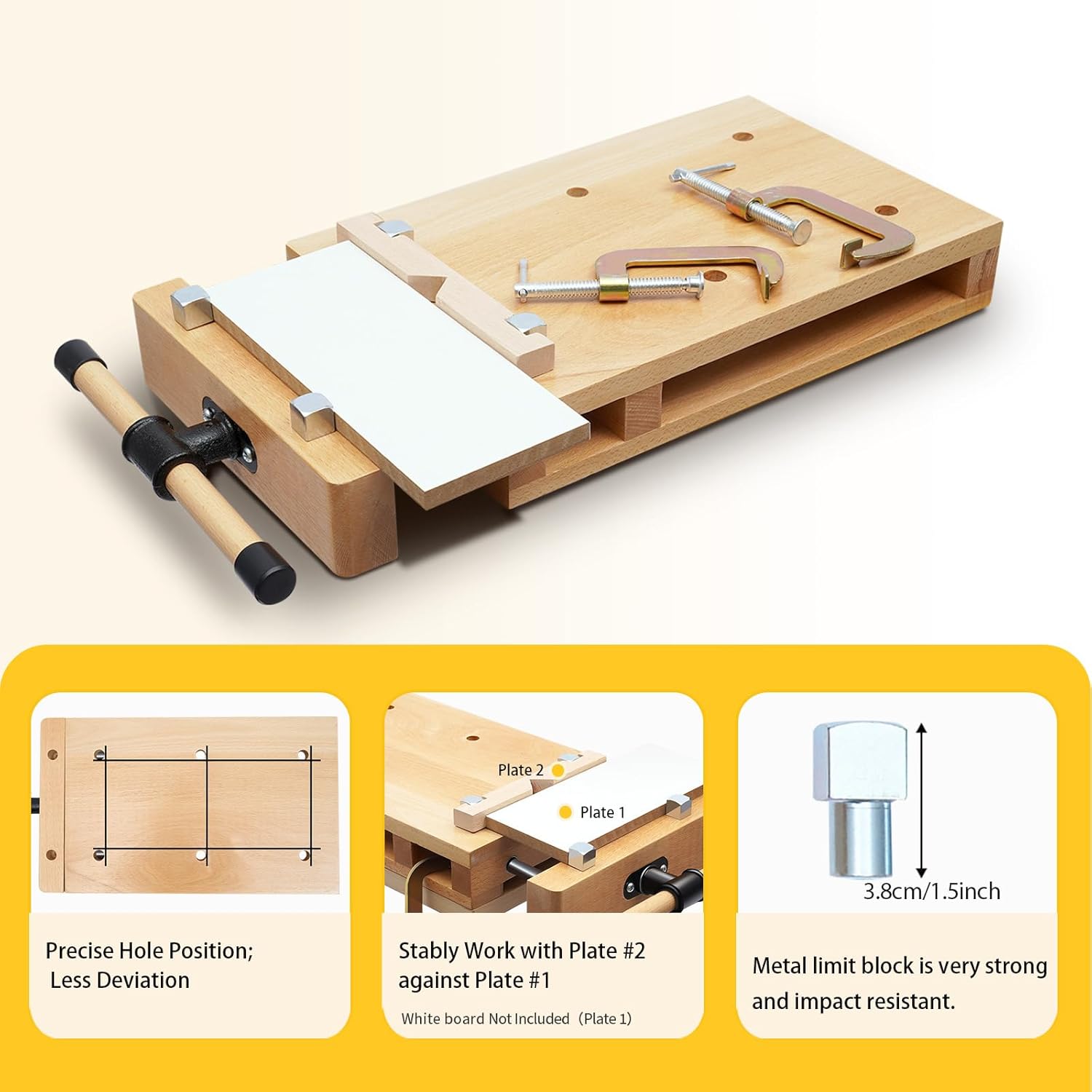 Hard Wood Work Bench Woodworki - مراجعة Woodworking Bench Vise وسعره