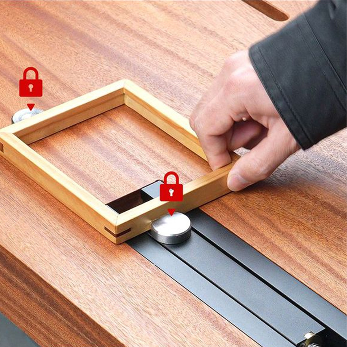 Heavy Duty Aluminum Alloy Work - مراجعة Woodworking Front Vise وسعره