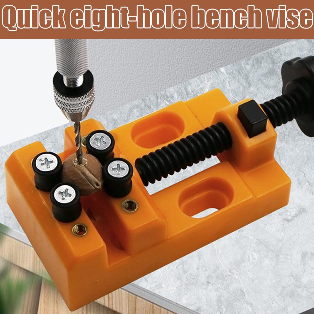 Quick-Release Mini Bench Vise  - مراجعة Woodworking Bench Vise وسعره