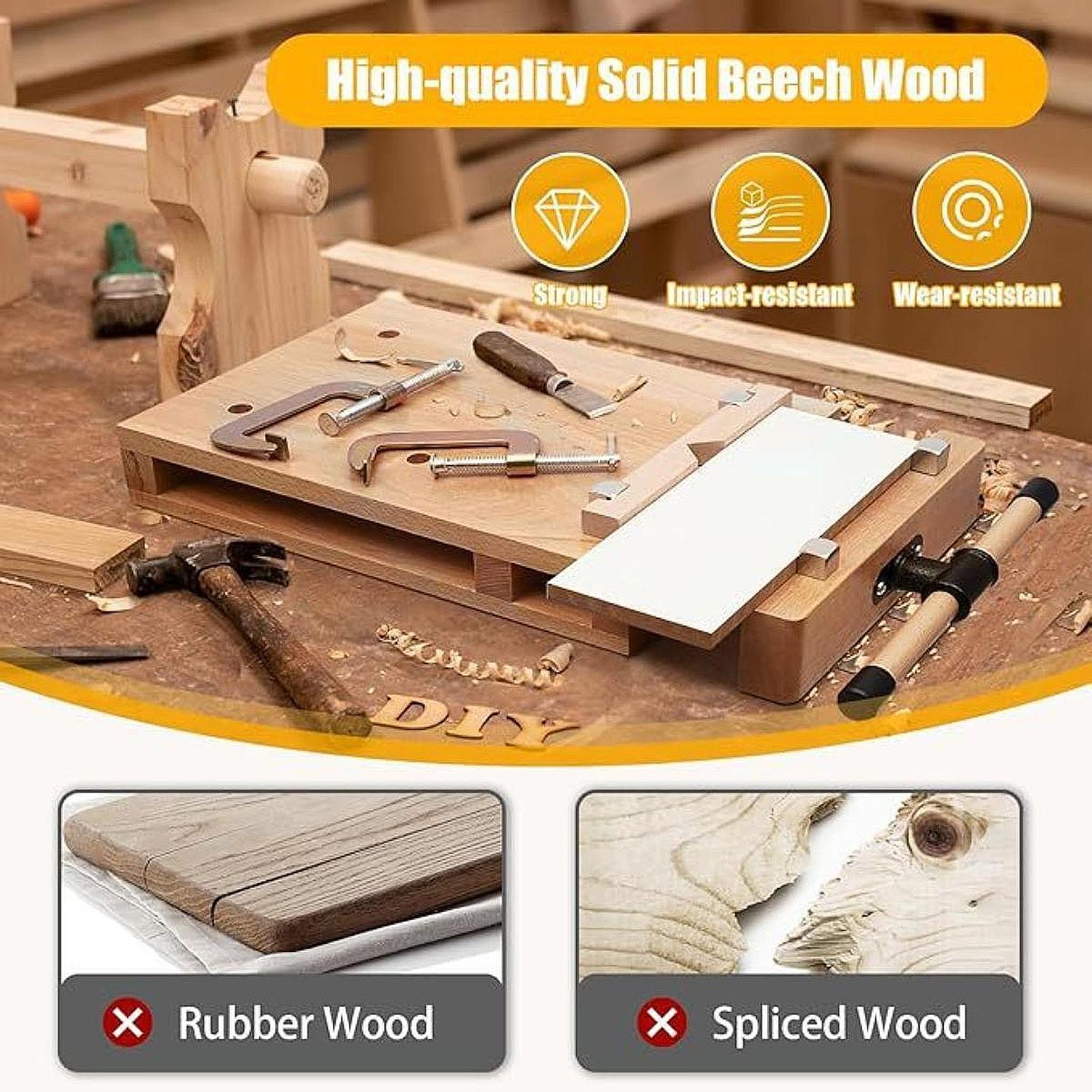 Woodworking Bench Vise Hard Wo - مراجعة Woodworking Front Vise وسعره