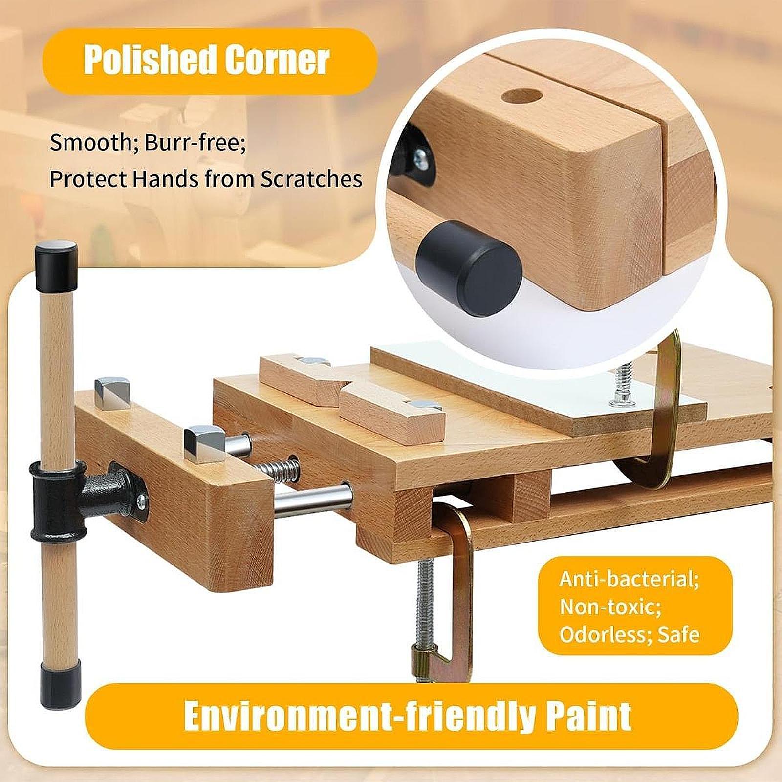 Woodworking Bench Vise Hard Wo - مراجعة Woodworking Front Vise وسعره