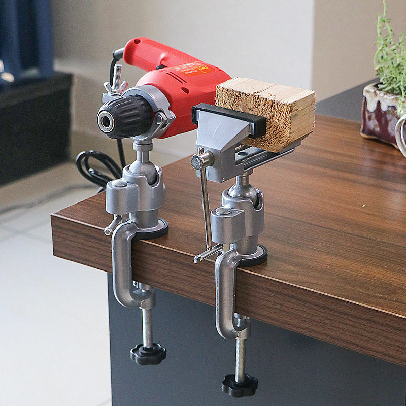 360 Degree Universal Aluminum  - مراجعة Woodworking Bench Vise وسعره