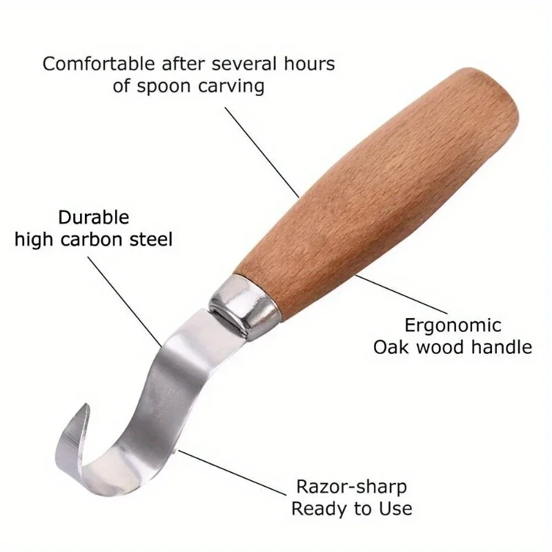 Wood Carving Knife Chisel Hook - مراجعة Woodworking Knife وسعره