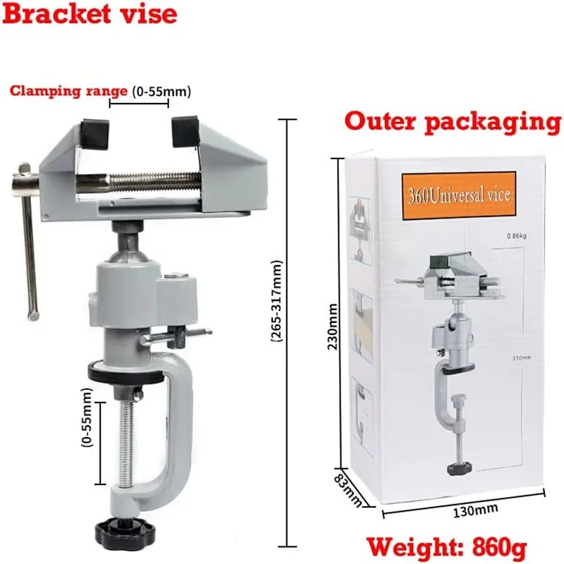 Multifunctional Aluminum Alloy - مراجعة Woodworking Bench Vise وسعره