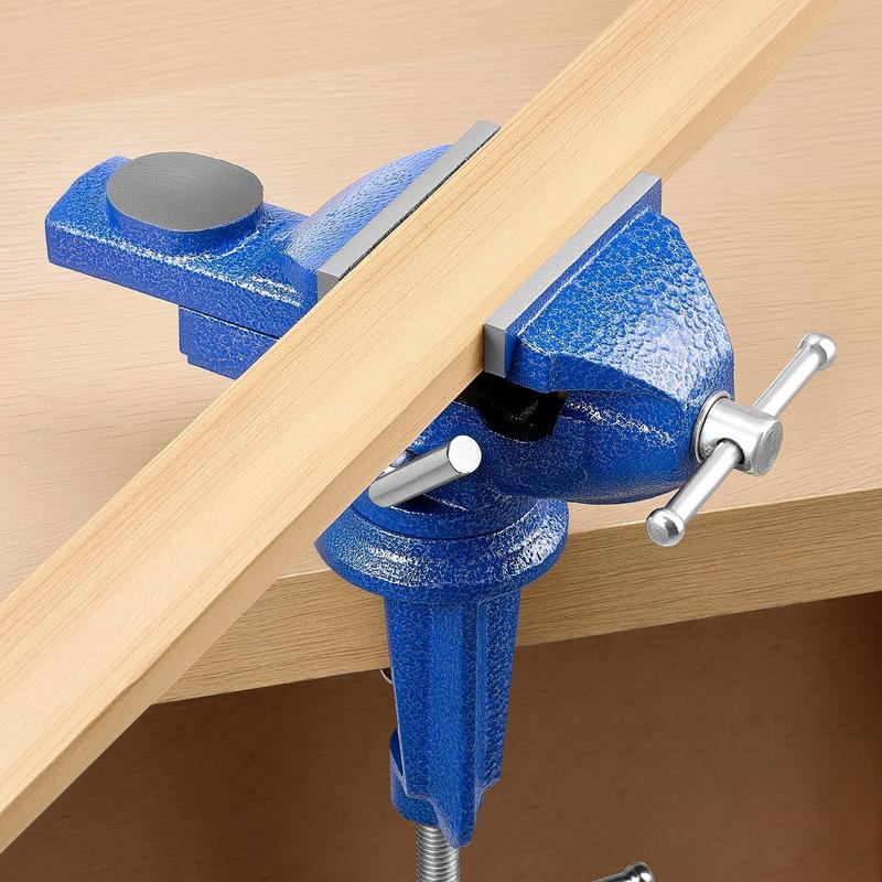 Bench Vise, 3 Inch, Portable W - مراجعة Woodworking Bench Vise وسعره