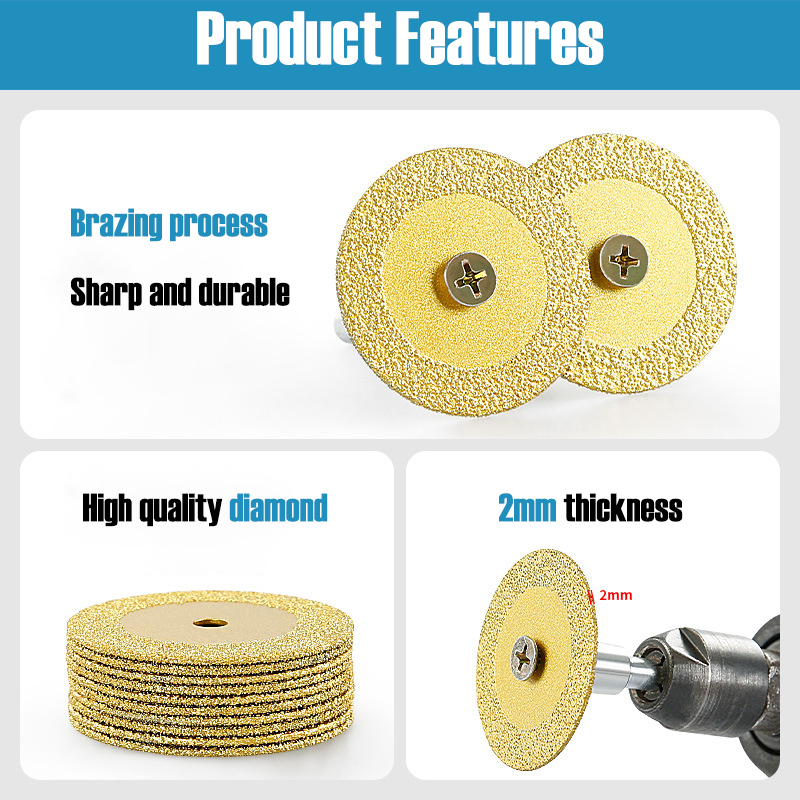 40mm Braze Diamond Saw Blade M - مراجعة Woodworking Hand Saw وسعره