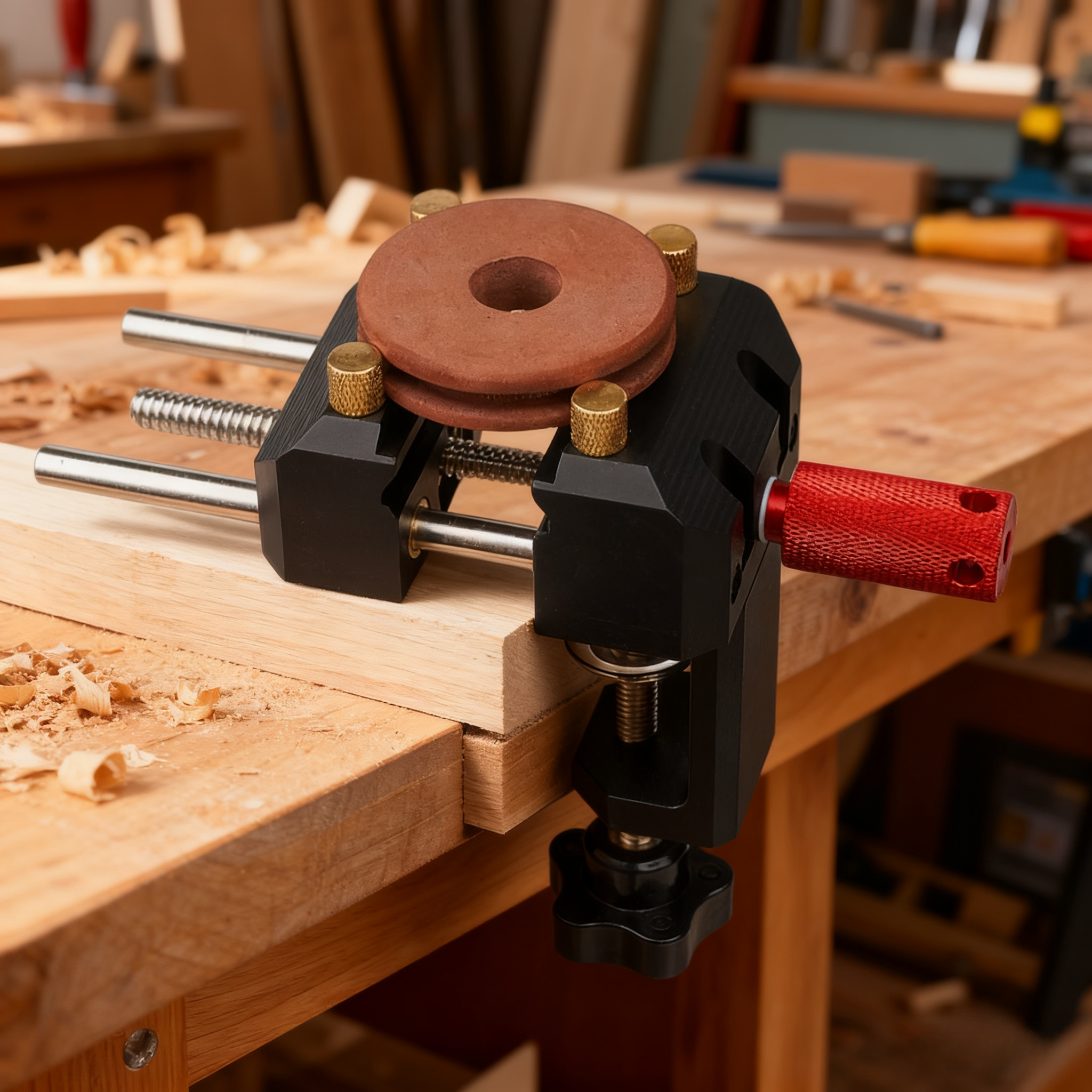Multifunc Aluminum Alloy Table - مراجعة Woodworking Bench Vise وسعره