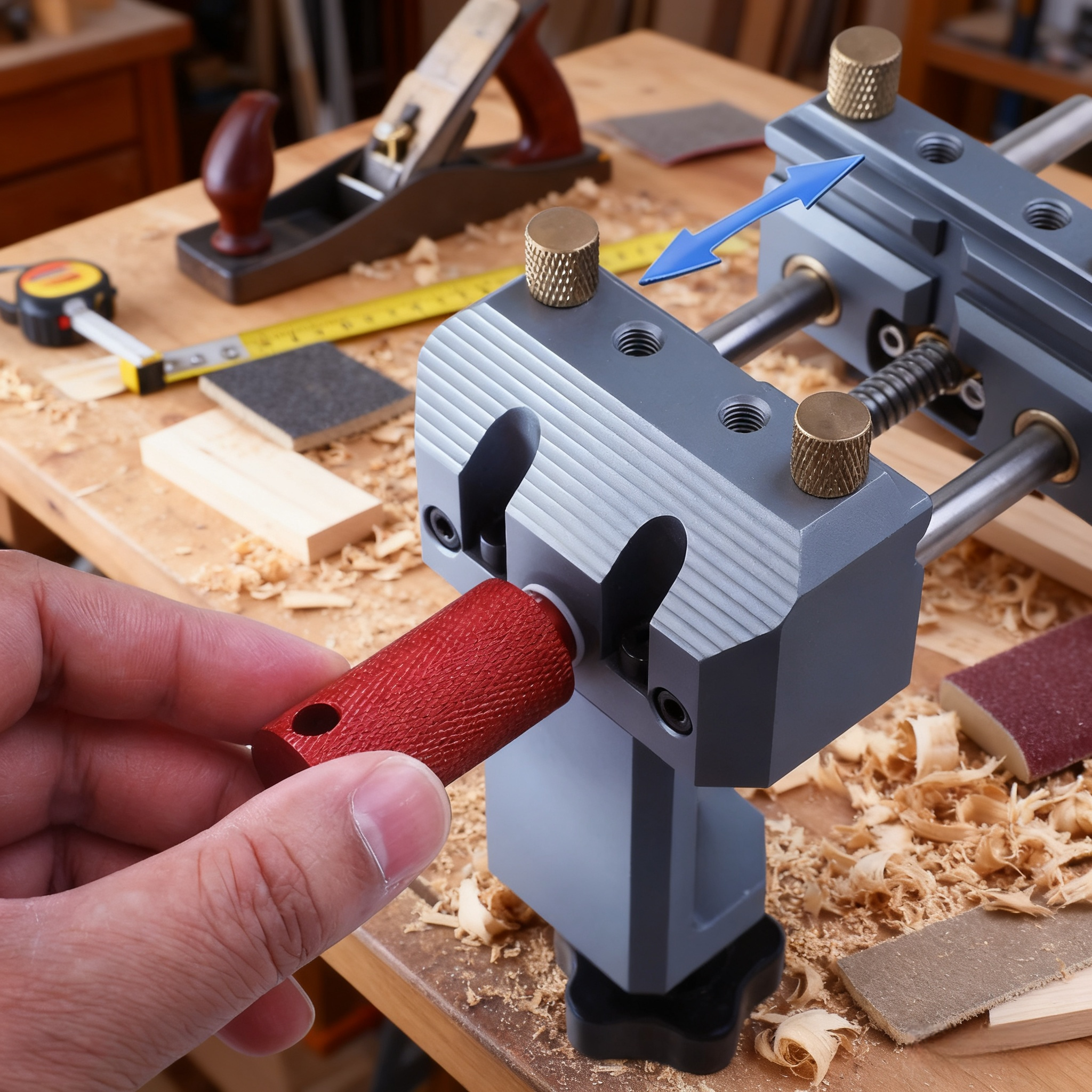 Multifunc Aluminum Alloy Table - مراجعة Woodworking Bench Vise وسعره