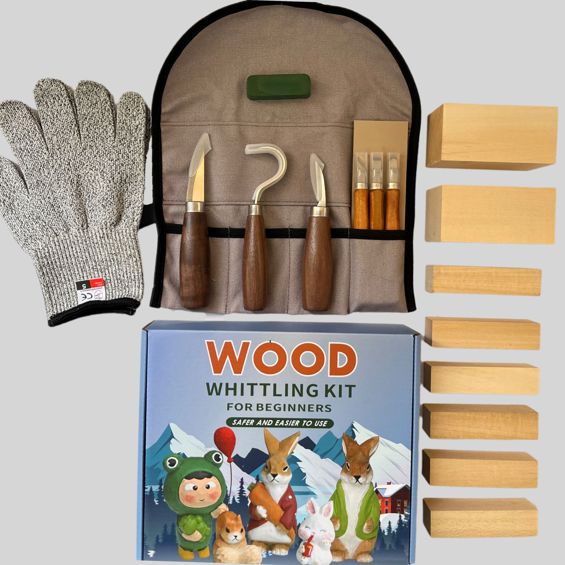Carving Knife Gift Box Set 21- - مراجعة Woodworking Knife وسعره