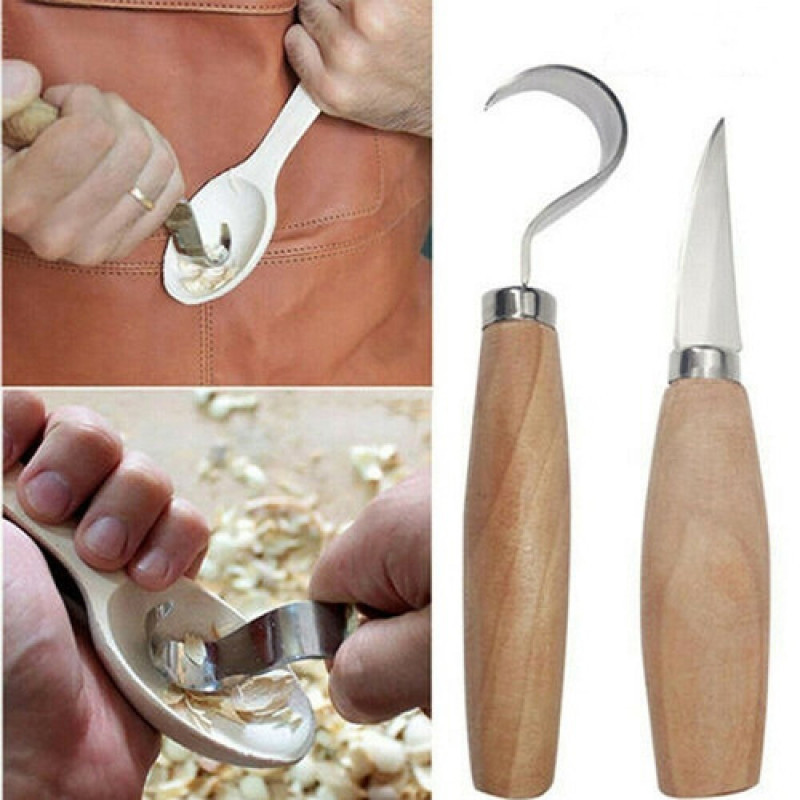 Wood Carving Knife Chisel Hook - مراجعة Woodworking Knife وسعره