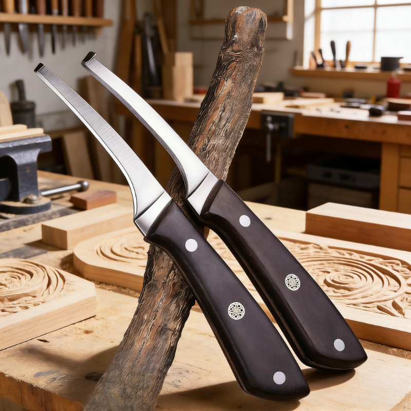 High Hardness Stainless Steel  - مراجعة Woodworking Knife وسعره