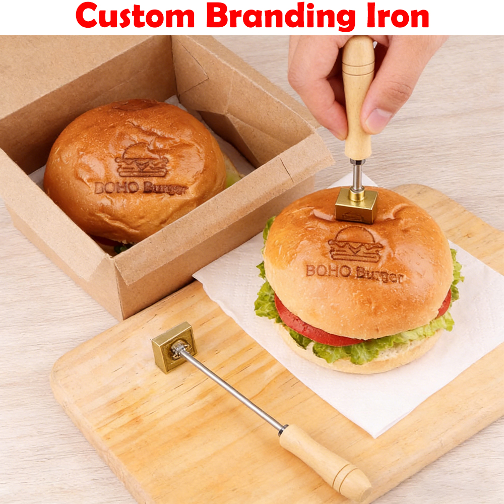 M8 Custom Branding Iron Stamp  - مراجعة Woodworking Logo Design Free وسعره