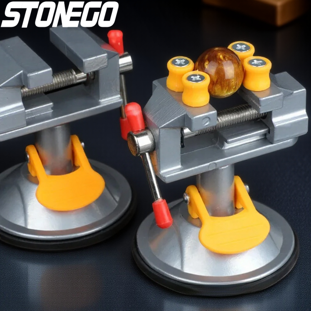 STONEGO Small Bench Vise Multi - مراجعة Woodworking Bench Vise وسعره