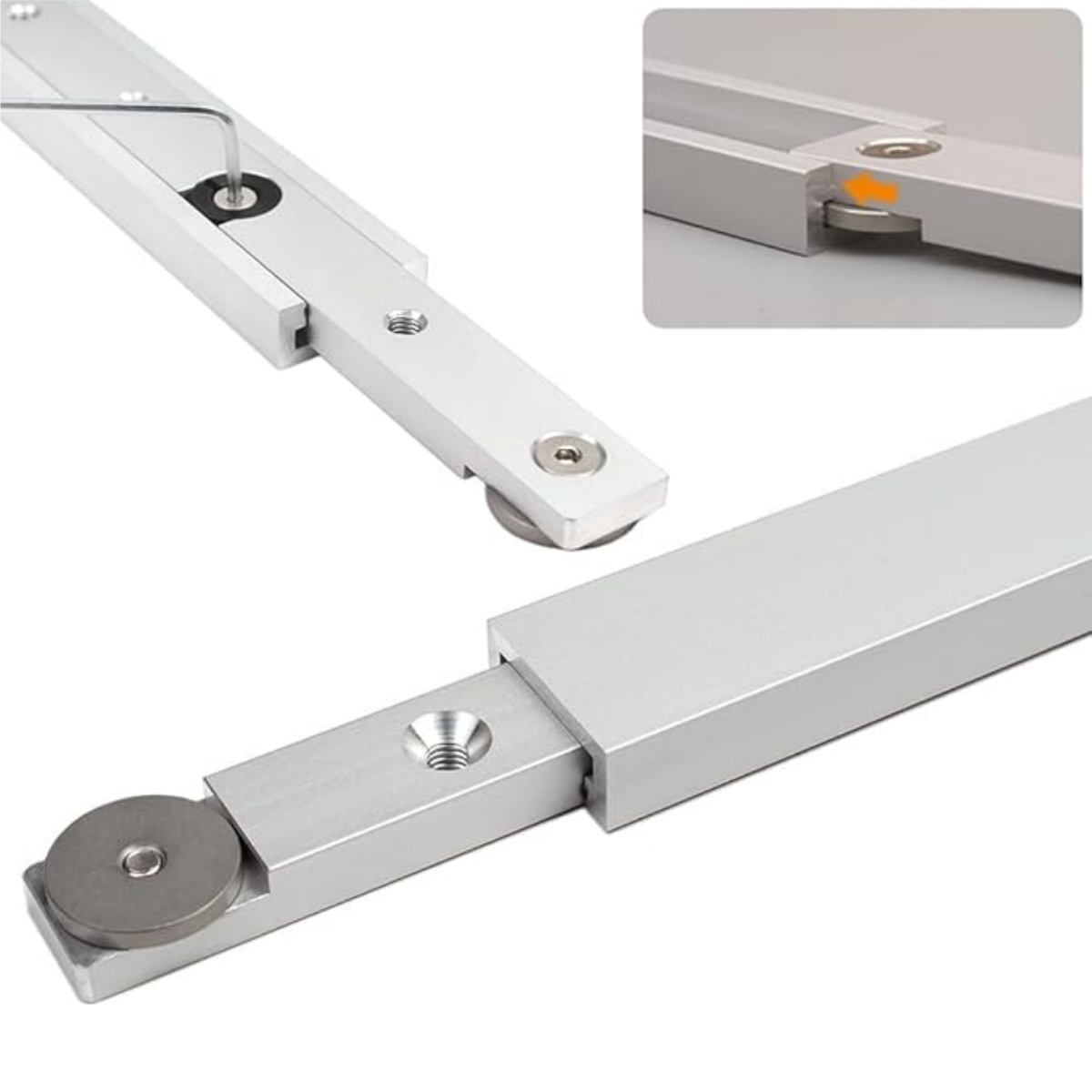 1 Set Aluminium Alloy T-tracks - مراجعة Woodworking Plan وسعره